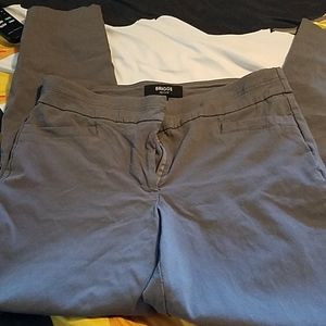 Gray Skinny Dress pants